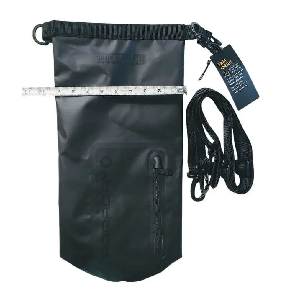 Waterproof Faraday Dry Bag Sling Pack Fast, Easy Access‎ for Device Shielding